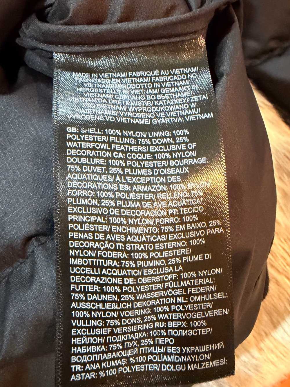 NWOT The North Face Black 550 Insulated Women's Puffer Jacket - Picture 5 of 6